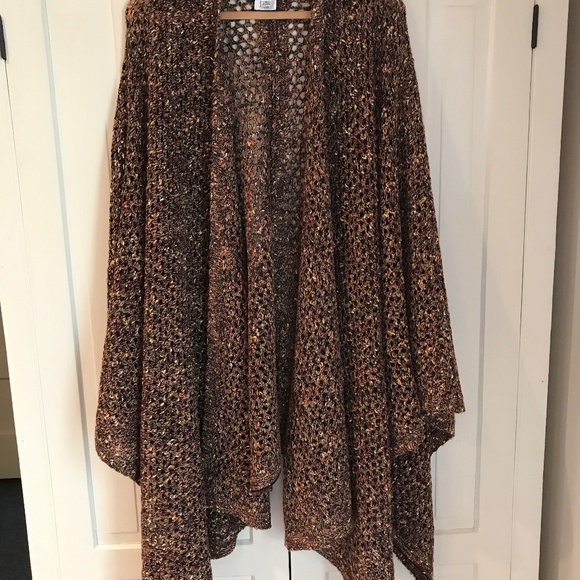 ST JOHN SPORT CHESTNUT SHAWL - Picture 4 of 12